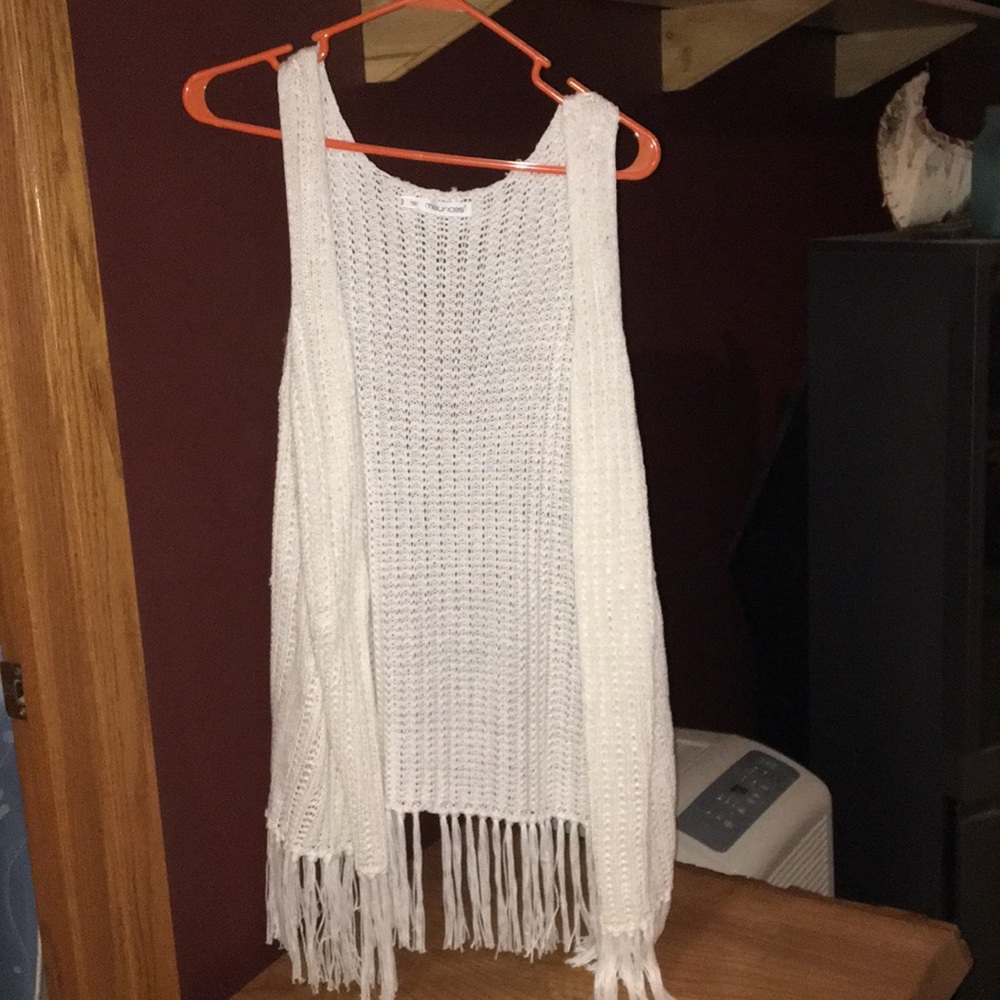 Maurice’s sleeveless cardigan